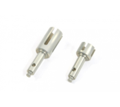 Axes aluminiums avants/arrières TB04 TAMIYA