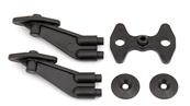 Support d'aileron plastique Team Associated