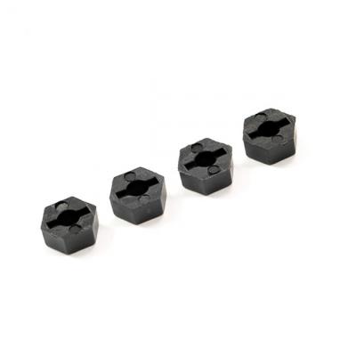 Hexagones de roue plastique 6mm pour Banzai/Kanyon (4) FTX