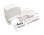 Carrosserie de Camion EPX peinte Blanc Perle + Stickers HOBAO