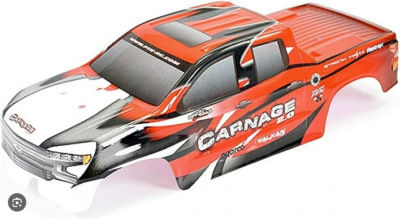 Carrosserie peinte rouge FTX Carnage 2.0 FTX