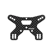 Support d'amortisseur avant carbone B84/B84.1 (pour triangles de 73mm) TEAM-ASSOCIATED