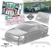 1/10 Nissan Primera JTCC CASTROL (non peinte) TEAM-C