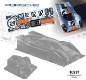 Carrosserie 1/10e PORSCHE 917 (190mm) (non peinte) TEAM-C