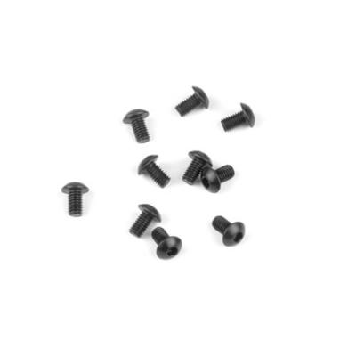 M3x5mm Button Head Screws (black, 10pcs) TEKNO-RC