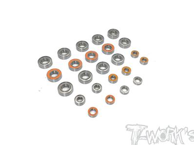 Kit complet de roulements étanches pour MP10 (24pcs) T-WORK'S