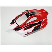 Carrosserie VSE Rouge/Blanc WS peinte pour VSE HOBAO RACING