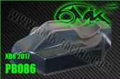 Carrosserie lexan pour Xray XB8 2017 (non-peinte) 6-MIK