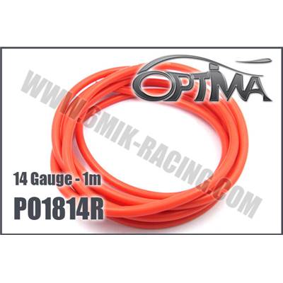 Fil silicone gauge 14 (1m) (choix de couleurs) 6-MIK