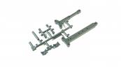 Plastic center chassis T-brace set Hard SWORKZ