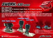 Support moteur Aluminium - inclinaison 4° SWORKZ