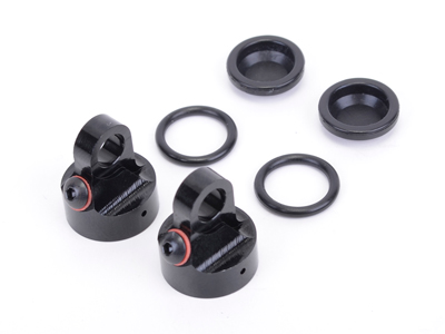 Vented shock caps - small bore SCHUMACHER RACING