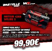 Nouveau Moteur 1/8eme brushless 4268 V2 2023 WS-LINE