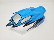 CARROSSERIE VS2 BLANC/BLEU CLAIR PEINTE POUR HOBAO VS2