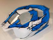 Carrosserie VISION THERMIQUE pour SWORKZ S35-4 - Blanc/Bleu