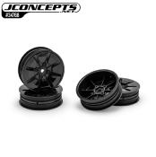 Jantes Avant "PIONEER" 2.2" Slim Hex 12mm pour B7.1/YZ2/XB2/LD3/22X (2 paires) (choix de couleurs) J-CONCEPTS