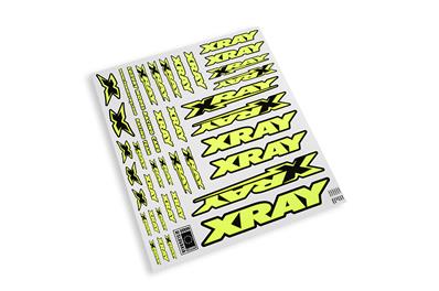 Stickers "jaune fluo" (1) X-RAY