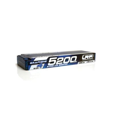 Accu lipo stick "graphene 4" HV 5200 120c 7.6v LRP