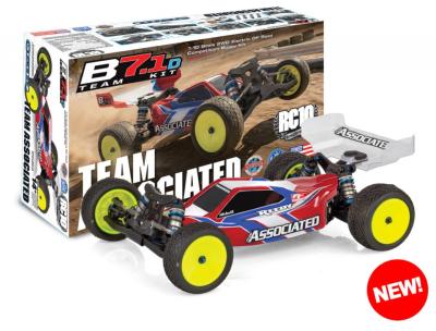 Pré commande - Buggy RC10B7.1 TEAM KIT - Dirt (voiture seule) TEAM ASSOCIATED