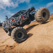 GORGON 4X2 MEGA 550 Brushed Monster Truck EN KIT avec batterie et chargeur, NOIRE - ARRMA