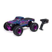 Monster 1/10 QUAKE 223S DSC 2WD RTR Brushless Monster Truck, Purple ARRMA