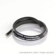 Cable silicone 11AWG Black (100cm) CAYOTE