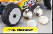 Bouchons d'amortisseurs et membranes pour MP9 TKI3/4 (lot de 2) FASTRACE