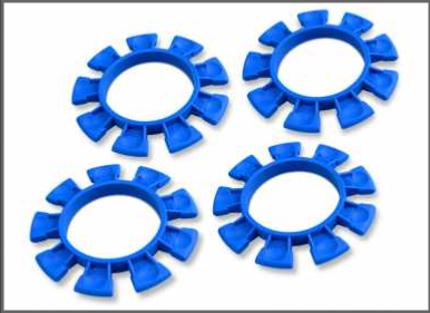 JCONCEPTS - Elastiques de collage JConcepts bleu pour 1/10 , SCT et 1/8 buggy (4)