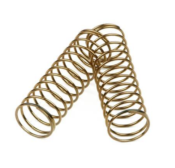 Ressorts d'amortisseurs arrières 1.3x12.125, 2.2lb/in 63mm noirs TEKNO-RC
