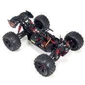 KRATON 6S 1/8e V5 4WD BLX Speed Monster Truck with Spektrum Firma RTR, Red ARRMA