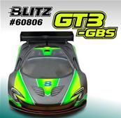 OCCASION - Carrosserie 1/8e non-peinte GT3 0.7mm SANS AILERON BLITZ