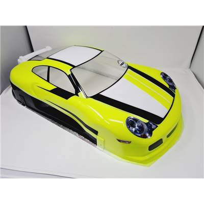 Carrosserie GT 3000 1/8e GT - Jaune et Noir T-PRO