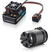 Combo Xerun XR8 SCT (2 à 4S) + Moteur 3660 4300kv (axe de 5mm) pour SC 4x4 HOBBYWING
