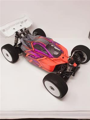 Carrosserie VSE Orange/Purple/Alu peinte pour VSE HOBAO RACING