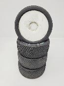 PNEUS DASH GOMME INTER MONTÉS SUR JANTES BLANCS (4) - 10% D'USURES 6-MIK