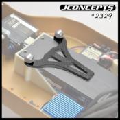 Plaque de fixation de batterie Carbone pour RC10 JCONCEPTS