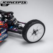 Jantes Avant "PIONEER" 2.2" Slim Hex 12mm pour B7.1/YZ2/XB2/LD3/22X (2 paires) (choix de couleurs) J-CONCEPTS