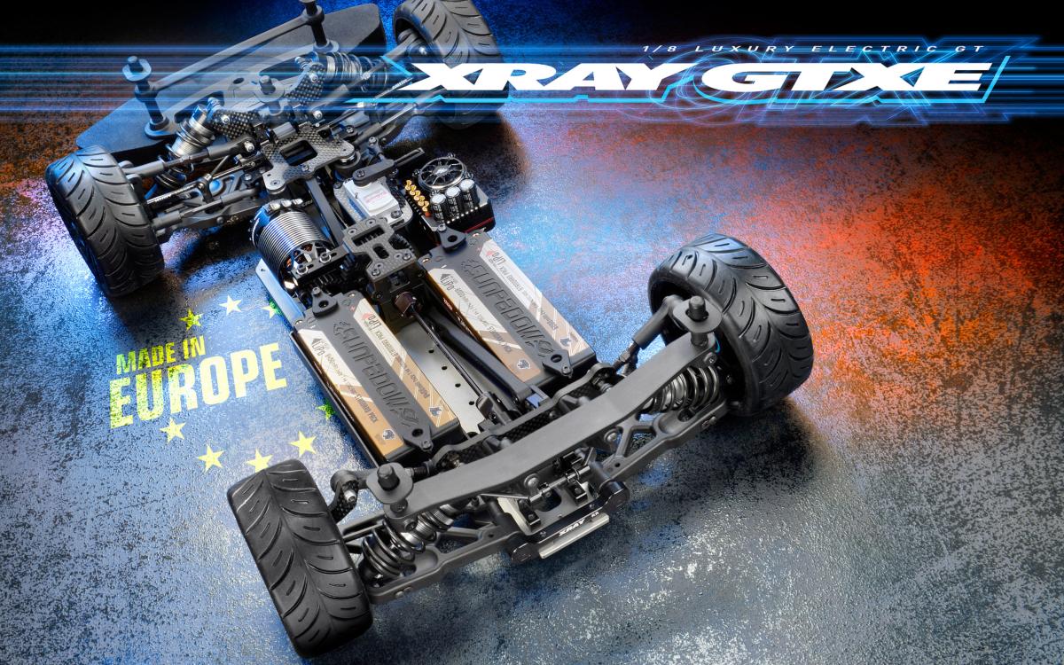 XRAY GTX/GTXE Diffusore Posteriore In Composito [XRA351233] RC Car