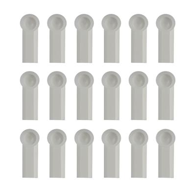 UK-White Ball Cups RC10 TEAM-ASSOCIATED