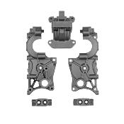 RC10B7/T7 FT 3-Gear Gearbox, Carbon