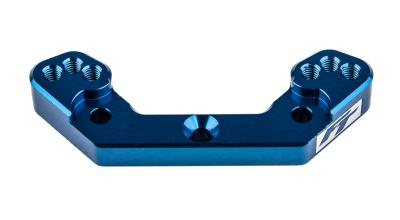 Support de tirant arrière aluminium +2mm bleu B6.3 TEAM-ASSOCIATED