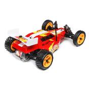 Mini JRX2 4x2 1/16e Buggy Brushed RTR Rouge LOSI