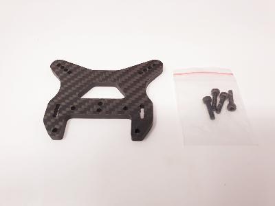 Support d'amortisseur AVT carbone 5mm pour HB OPTIMA