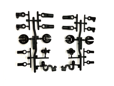 Set de chappes amortisseur et support carrosserie (2) SWORKZ