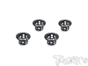 Cales de plots de carrosseries GT 1/8 (diam. 8mm) Alu (4)