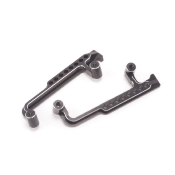 Set de support de calage d'accu lipo en alu. LD2, ST2, LD3 SCHUMACHER RACING