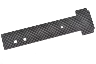 Renfort de châssis carbone arrière noir 3mm SBX-825 CORALLY