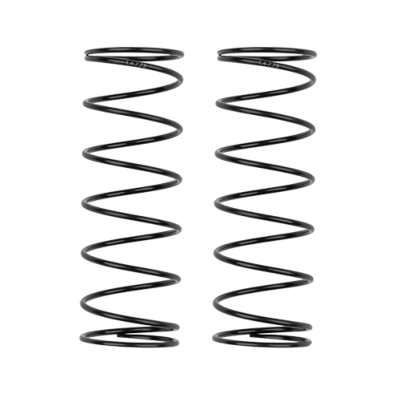 Ressorts d'amortisseurs 16mm verts (2) 3.70 lb/in, L66, 7.75T, 1.4D TEAM-ASSOCIATED