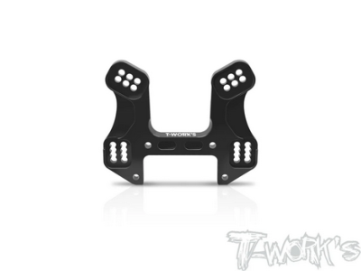 UK-Black Hard Coated 7075-T6 Alum.Front Shock Tower (For Kyosho MP11 ) T-WORK'S
