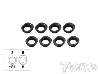 Inserts Alu. de Pignon de Diffs pour MP11/E (set A et B) T-WOORKS